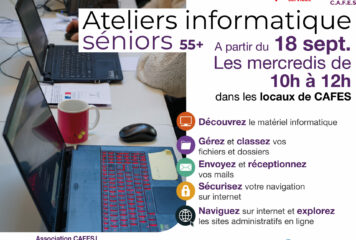 Cours informatique seniors CAFES